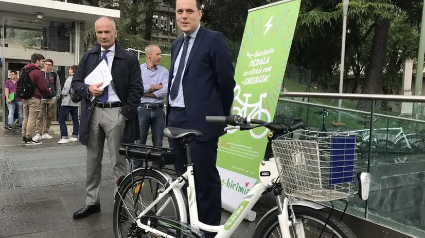 I vertici. L’assessore Manzoni e Marco Medeghini