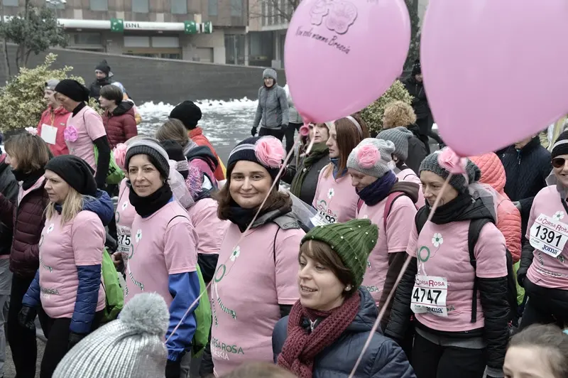 Corsa rosa per 7500 persone