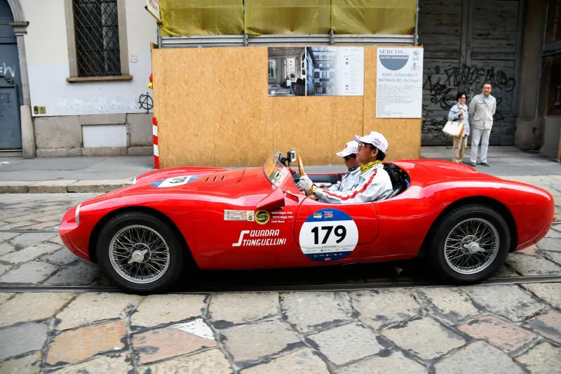 Mille Miglia, Freccia Rossa all'ombra del Duomo