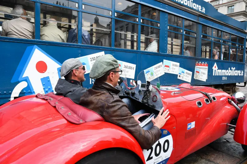 Mille Miglia, Freccia Rossa all'ombra del Duomo