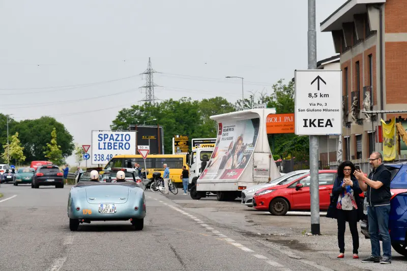 Mille Miglia, Freccia Rossa all'ombra del Duomo