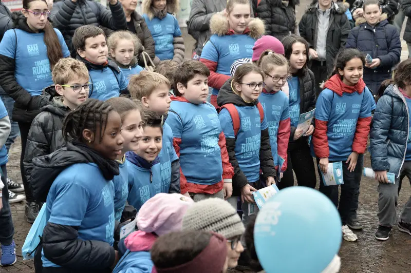 I piccoli di corsa per la Tomorrow Runners