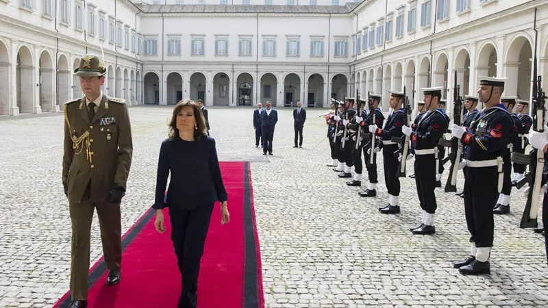 La presidente del Senato Casellati al Quirinale - Foto Ansa/Ufficio Stampa Quirinale/Francesco Amendola