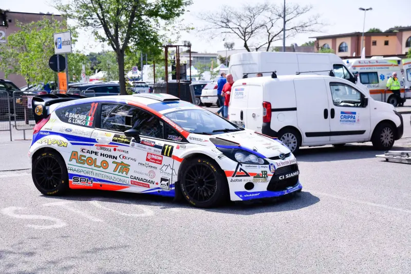 Il parco assistenza del Rally 1000 Miglia