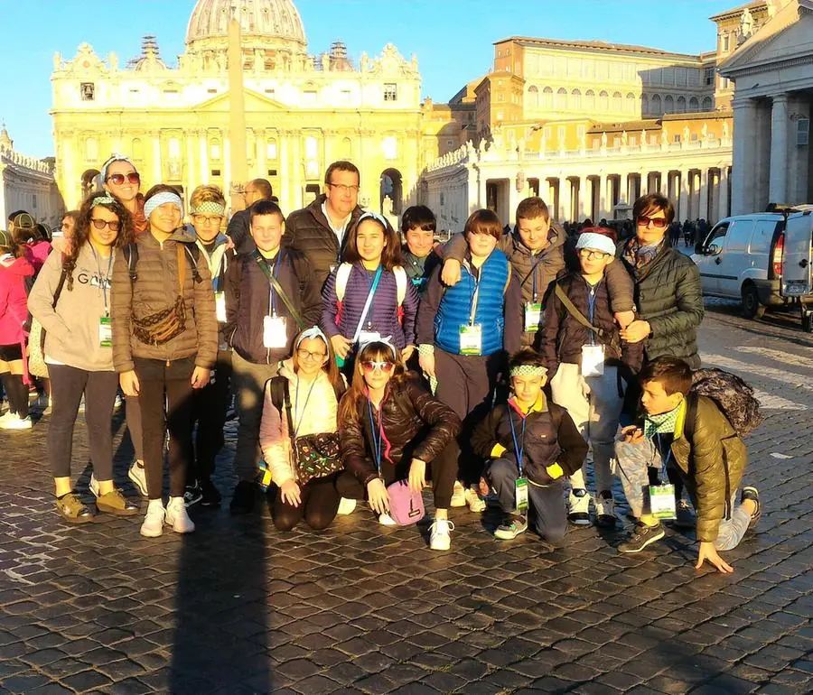 I ragazzi bresciani del Roma Express