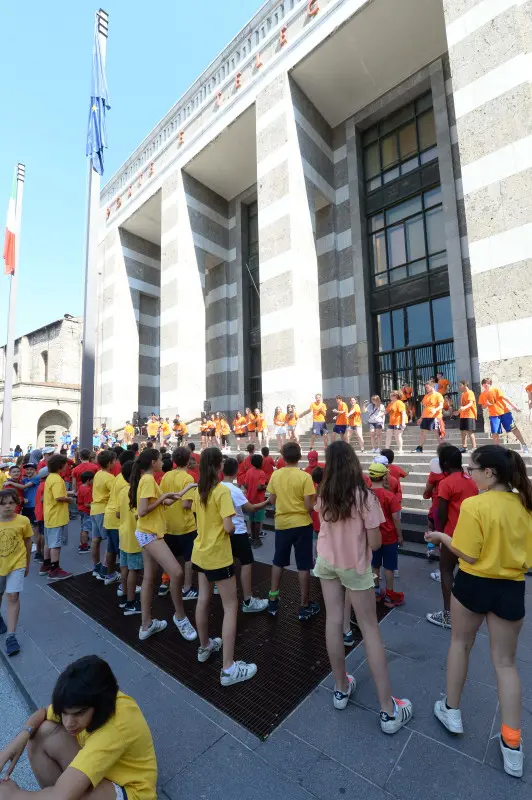 Grest del centro storico, flash mob in piazza Vittoria