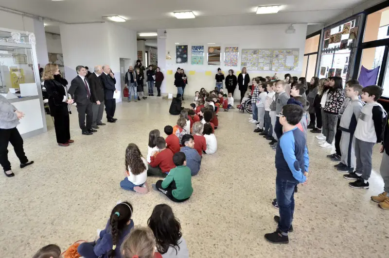 La visita alla scuola Giovanni XXIII