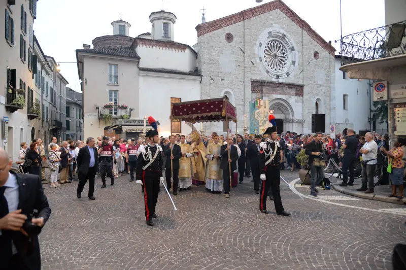 La processione del Corpus Domini in città
