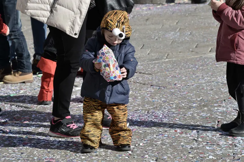 Carnevale in piazza Loggia