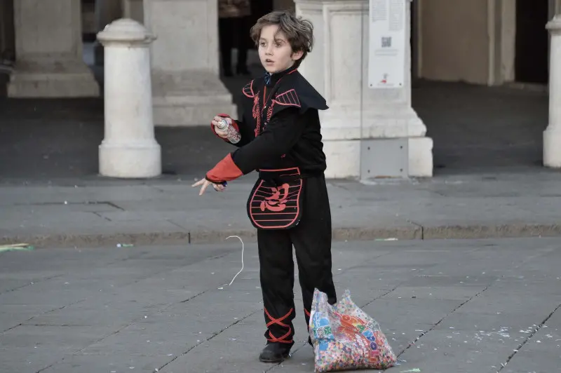 Carnevale in piazza Loggia