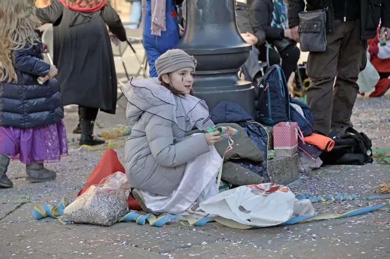 Carnevale in piazza Loggia