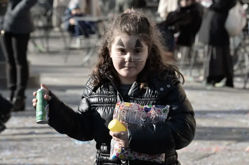 Carnevale in piazza Loggia