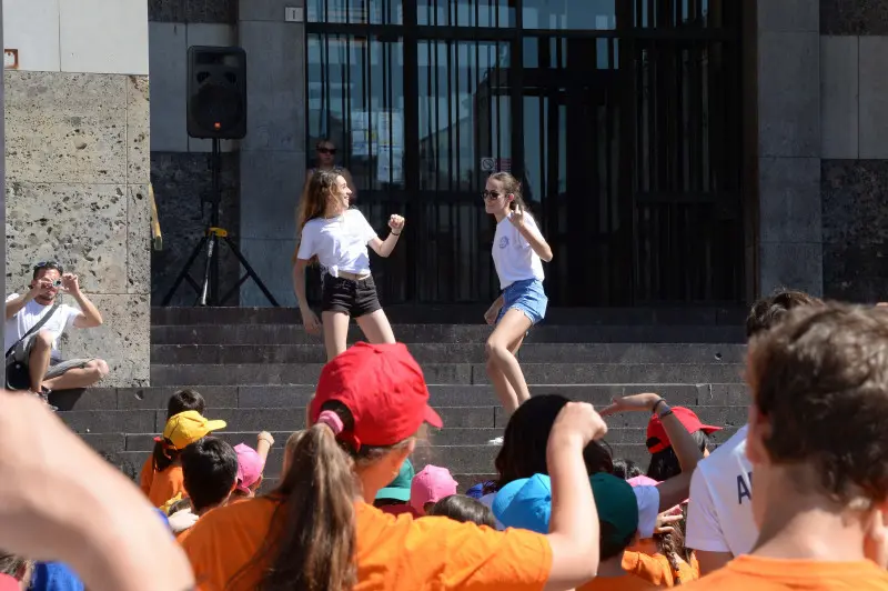 Grest del centro storico, flash mob in piazza Vittoria