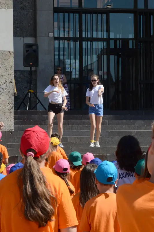 Grest del centro storico, flash mob in piazza Vittoria