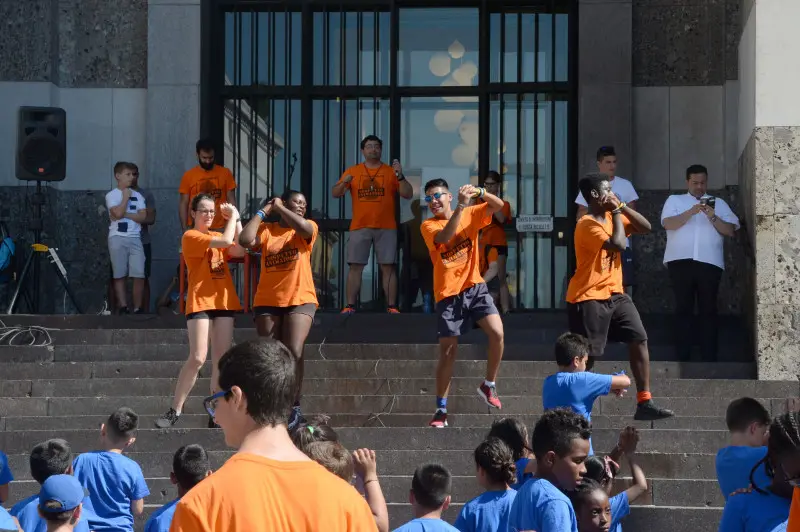 Grest del centro storico, flash mob in piazza Vittoria
