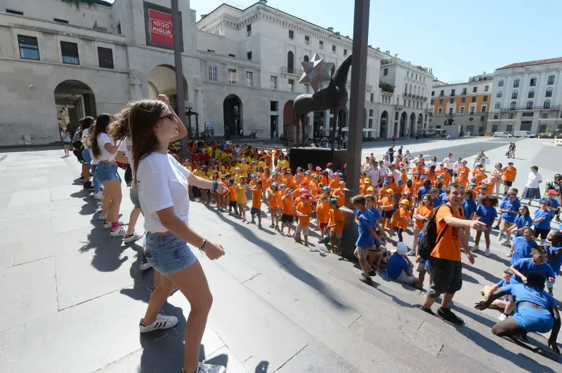 Grest del centro storico, flash mob in piazza Vittoria