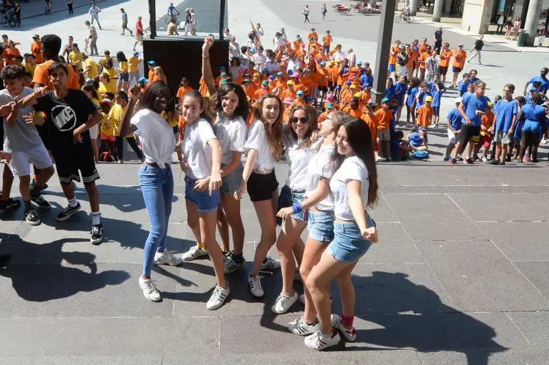 Grest del centro storico, flash mob in piazza Vittoria