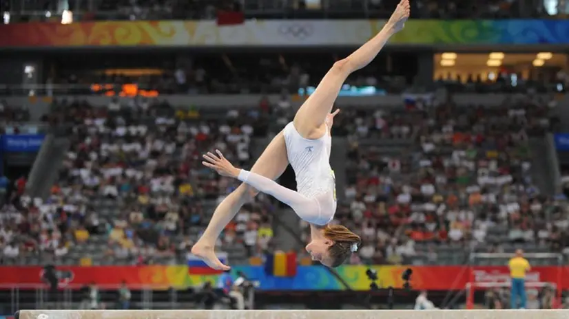 Lia Parolari durante le Olimpiadi di Pechino del 2009 - Foto Ansa  © www.giornaledibrescia.it