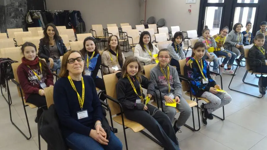 La 5A della scuola primaria Mario Lodi di Brandico