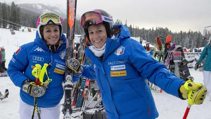 Campionesse. Nadia ed Elena Fanchini sulle piste di Lake Louise