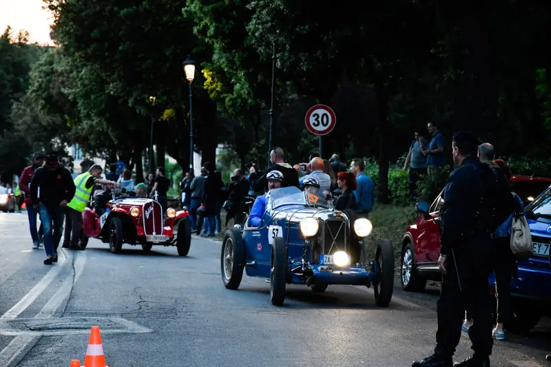 La Mille Miglia riparte da Roma