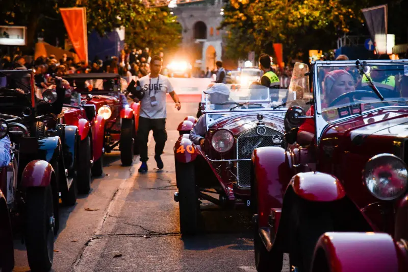 La Mille Miglia riparte da Roma