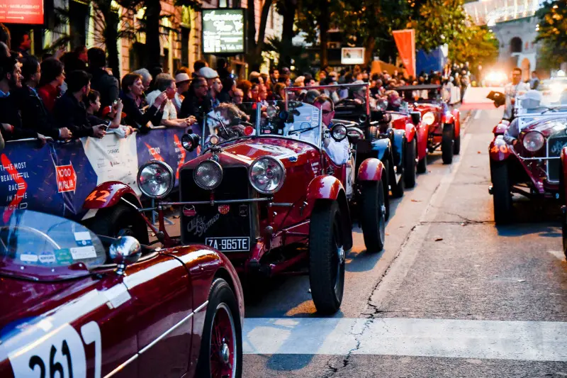 La Mille Miglia riparte da Roma