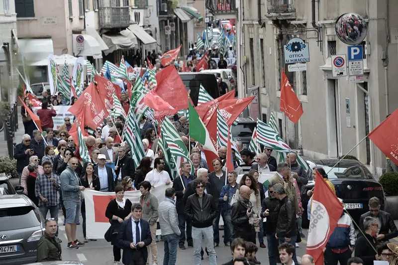 Primo Maggio, il corteo