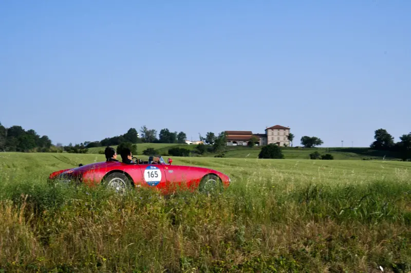 Mille Miglia, che colpo d'occhio a Piacenza