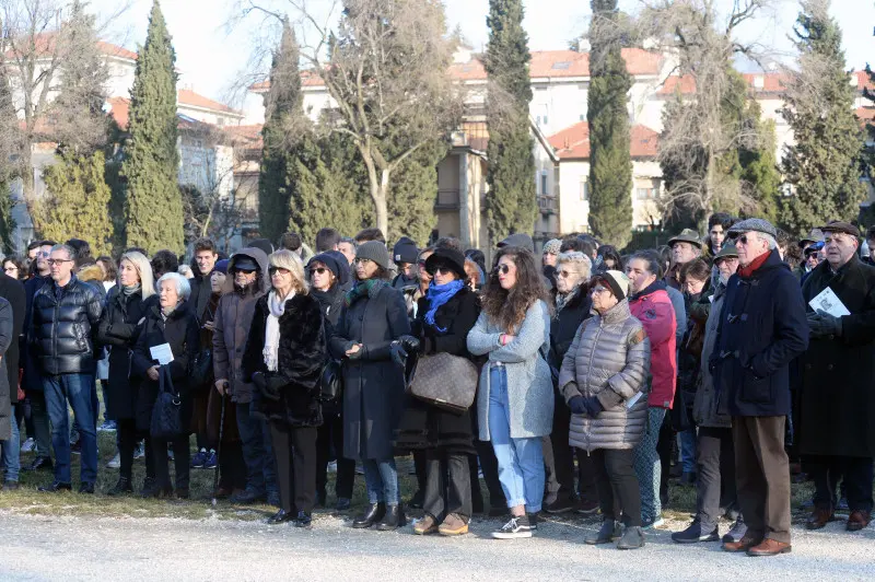 La cerimonia di intitolazione di Campo Marte