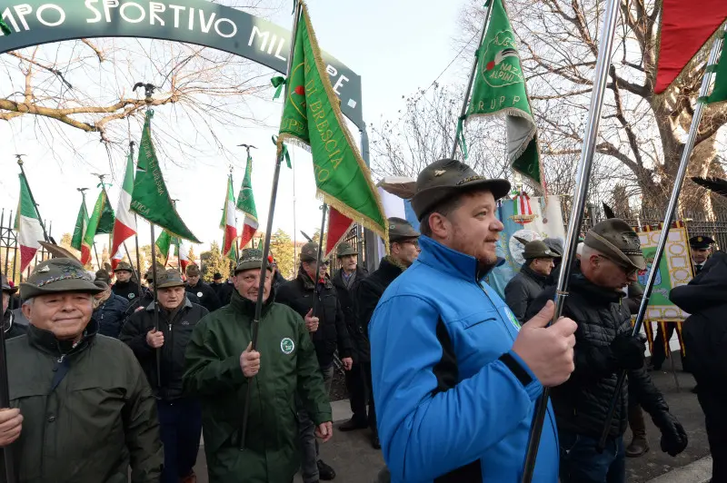 La cerimonia di intitolazione di Campo Marte