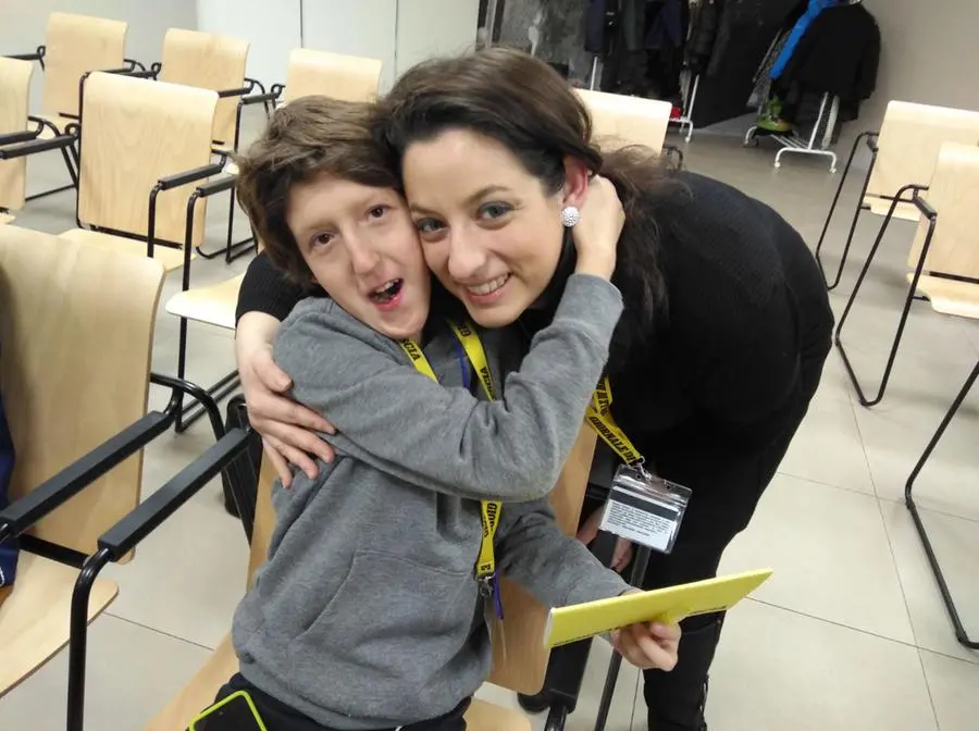 Gli studenti in visita al giornale