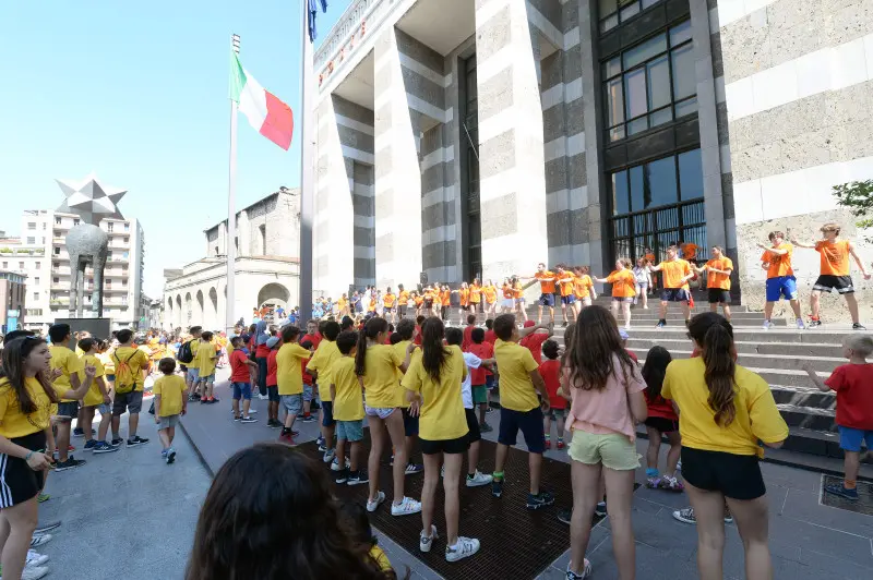 Grest del centro storico, flash mob in piazza Vittoria