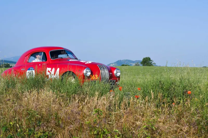 Mille Miglia, che colpo d'occhio a Piacenza