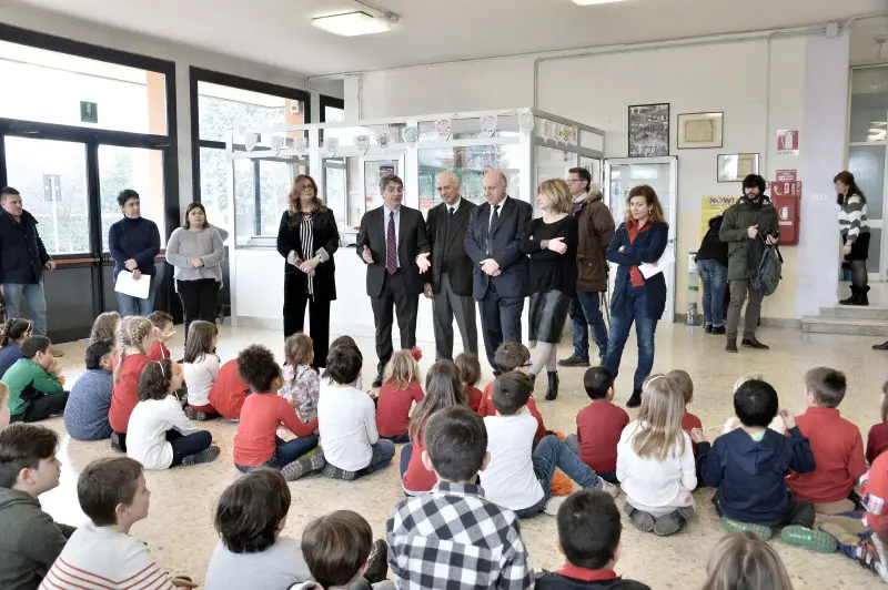 La visita alla scuola Giovanni XXIII