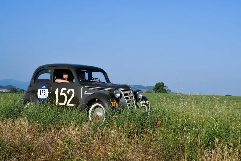 Mille Miglia, che colpo d'occhio a Piacenza