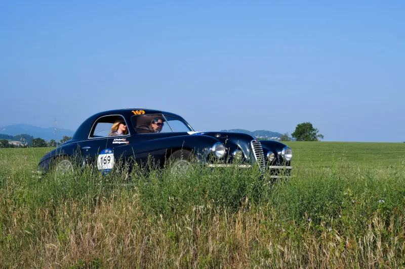 Mille Miglia, che colpo d'occhio a Piacenza