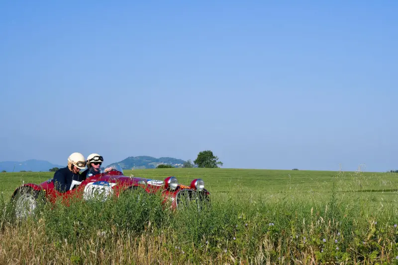 Mille Miglia, che colpo d'occhio a Piacenza