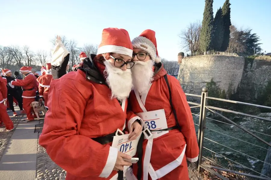 La corsa dei Babbi Natale