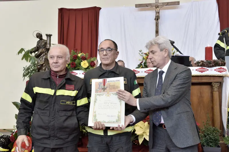 Vigili del Fuoco, le celebrazione di Santa Barbara