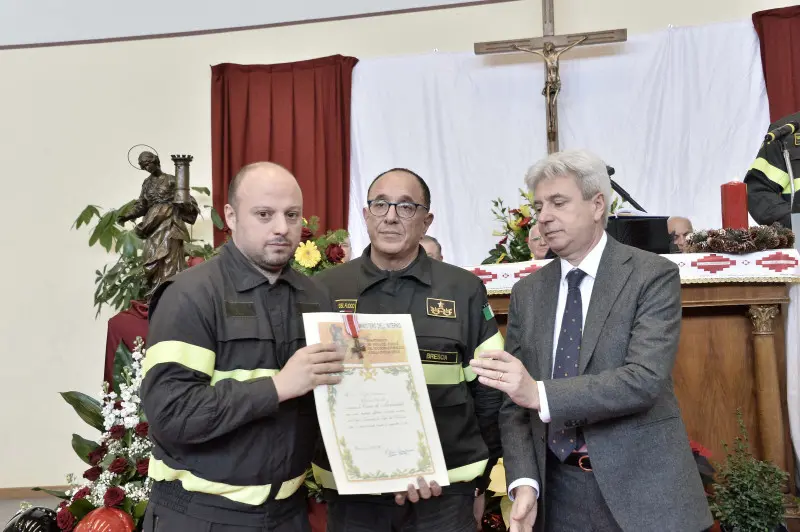 Vigili del Fuoco, le celebrazione di Santa Barbara