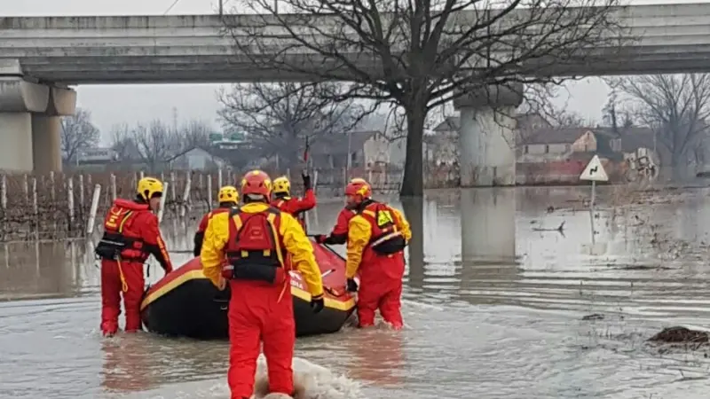 Vigili del Fuoco bresciani al lavoro a Campogalliano