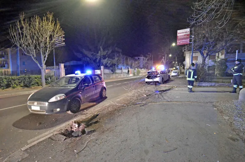 Incidente nella notte a Gussago