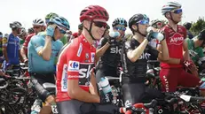 Chris Froome alla Vuelta - Foto Ansa/Epa - Javier Lizon