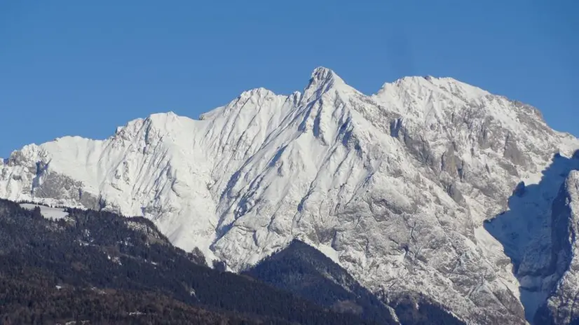 Neve caduta in montagna