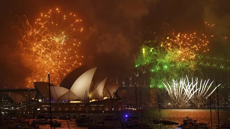 Fuochi d'artificio a Sydney
