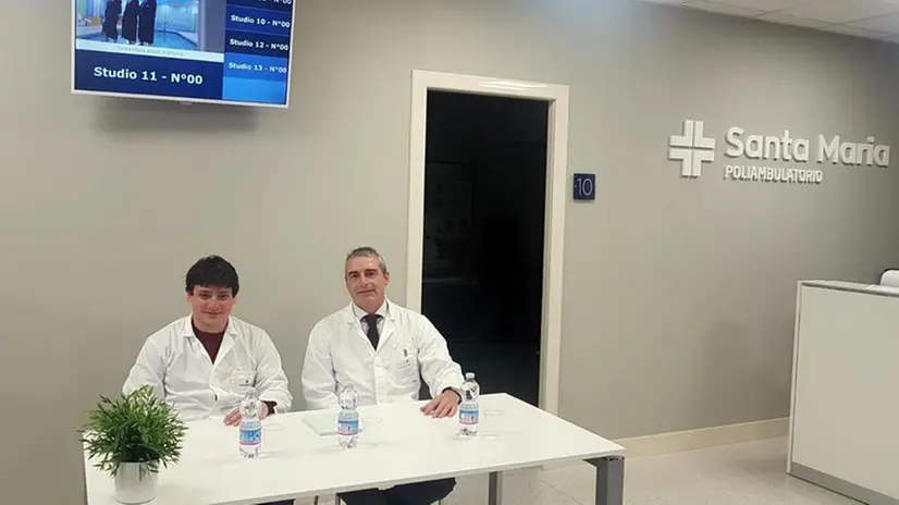 Il riferimento. Il Poliambulatorio Santa Maria a Collio di Vobarno