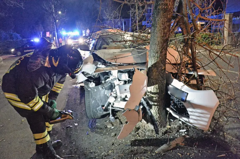 Incidente nella notte a Gussago