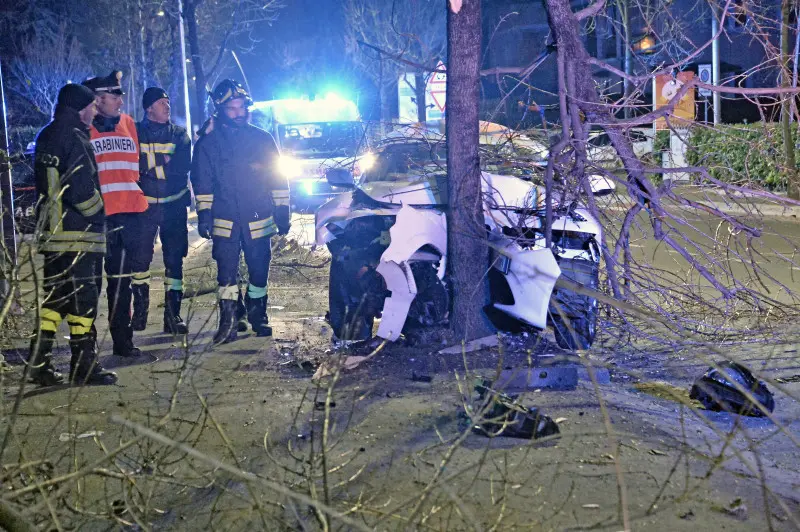 Incidente nella notte a Gussago