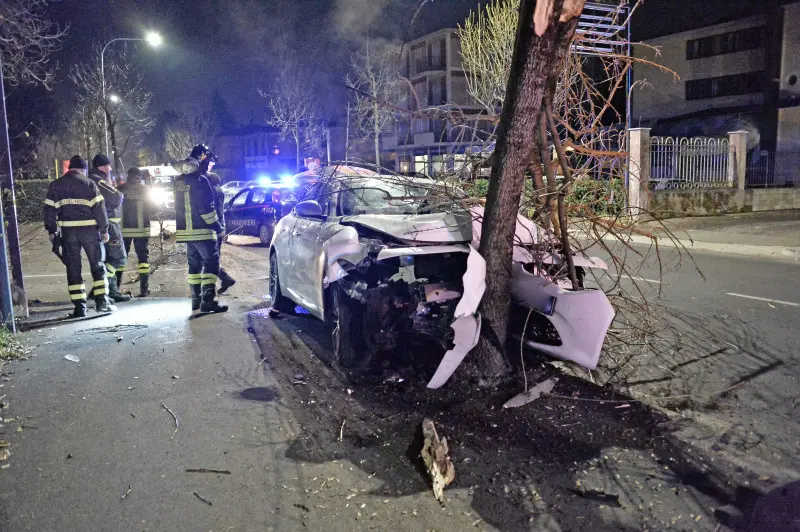 Incidente nella notte a Gussago